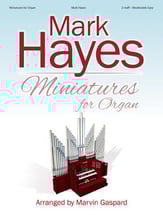 Miniatures for Organ Organ sheet music cover